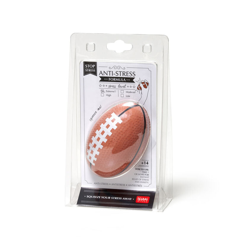 Legami Anti Stress Ball | Rugby Package | Unique Gift Ideas for Her | for Mom | for Women | for Females | for Wife | for Sister | for Girlfriend | for Grandma | for Friends | for Birthday | Gifting Made Simple | Unique Gift Ideas for Him | for Dad | for Men | for Males | for Husband | for Brother | for Boyfriend | for Grandad