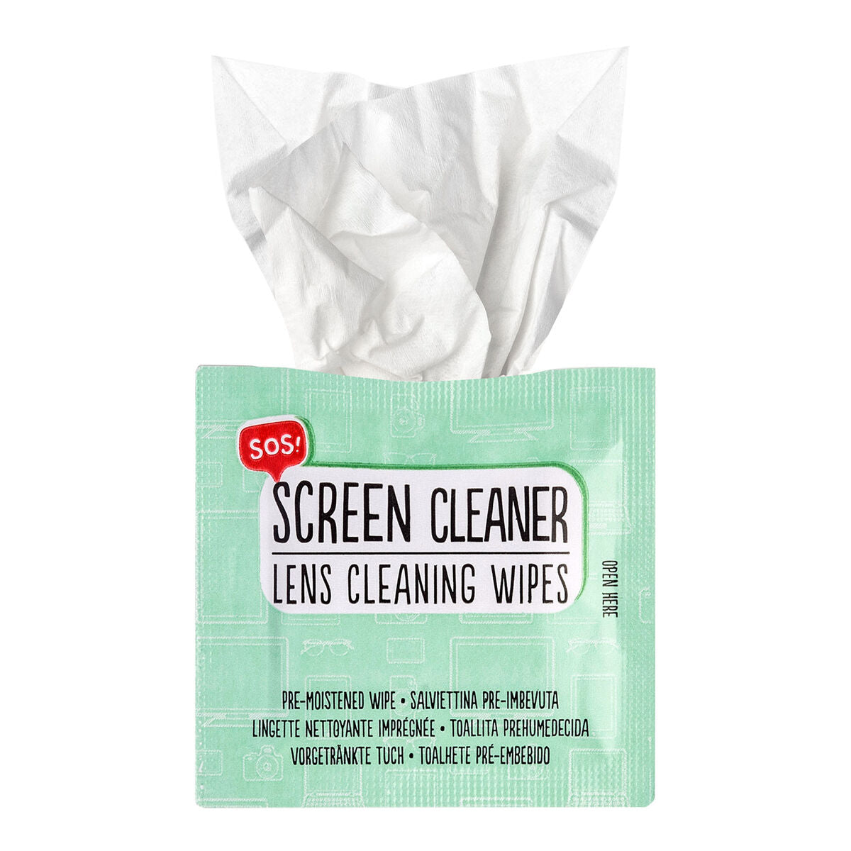 Legami SOS Screen Cleaner | Open | Unique Gift Ideas for Her | for Mom | for Women | for Females | for Wife | for Sister | for Girlfriend | for Grandma | for Friends | for Birthday | Gifting Made Simple | Unique Gift Ideas for Him | for Dad | for Men | for Males | for Husband | for Brother | for Boyfriend | for Grandad
