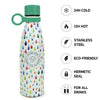 Legami Hot&Cold Vacuum Bottle | Rain | Unique Gift Ideas for Her | for Mom | for Women | for Females | for Wife | for Sister | for Girlfriend | for Grandma | for Friends | for Birthday | Gifting Made Simple | Unique Gift Ideas for Him | for Dad | for Men | for Males | for Husband | for Brother | for Boyfriend | for Grandad