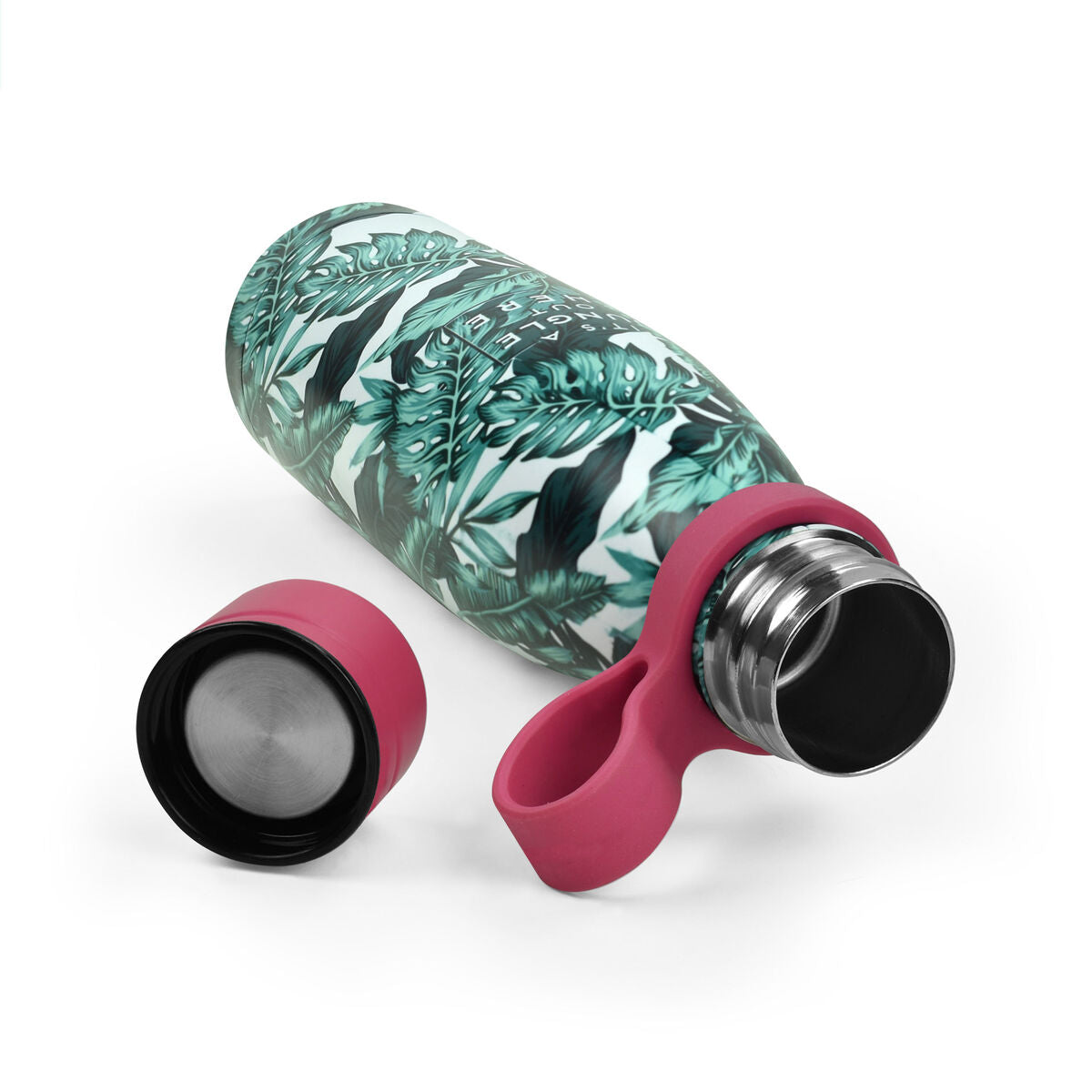 Legami Hot&Cold Vacuum Bottle | Jungle View | Unique Gift Ideas for Her | for Mom | for Women | for Females | for Wife | for Sister | for Girlfriend | for Grandma | for Friends | for Birthday | Gifting Made Simple | Unique Gift Ideas for Him | for Dad | for Men | for Males | for Husband | for Brother | for Boyfriend | for Grandad