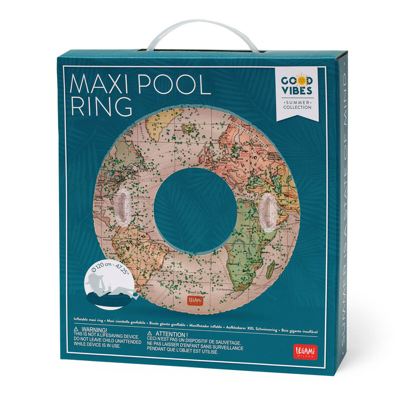 Legami Pool Ring Travel | Box | Unique Gift Ideas for Her | for Mom | for Women | for Females | for Wife | for Sister | for Girlfriend | for Grandma | for Friends | for Birthday | Gifting Made Simple | Unique Gift Ideas for Him | for Dad | for Men | for Males | for Husband | for Brother | for Boyfriend | for Grandad