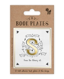 Vintage Letter Book Plates