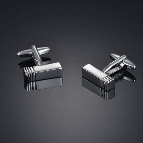 Cufflinks South Africa | Classic | Silver Bar | Unique Gift Ideas for Him | for Dad | for Men | for Males | for Husband | for Brother | for Boyfriend | for Grandad | for Friends | for Birthday | Gifting Made Simple