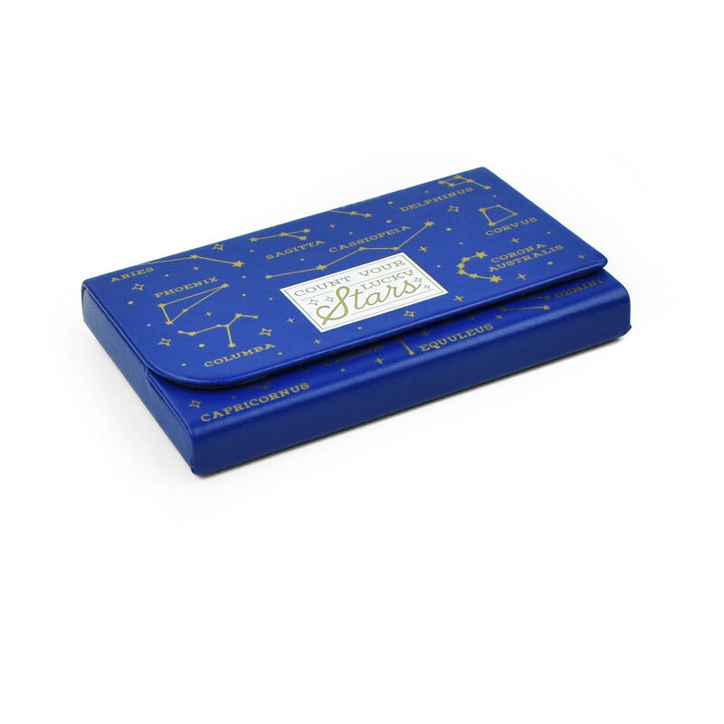 Legami Card Holder | Stars | Unique Gift Ideas for Her | for Mom | for Women | for Females | for Wife | for Sister | for Girlfriend | for Grandma | for Friends | for Birthday | Gifting Made Simple | Unique Gift Ideas for Him | for Dad | for Men | for Males | for Husband | for Brother | for Boyfriend | for Grandad