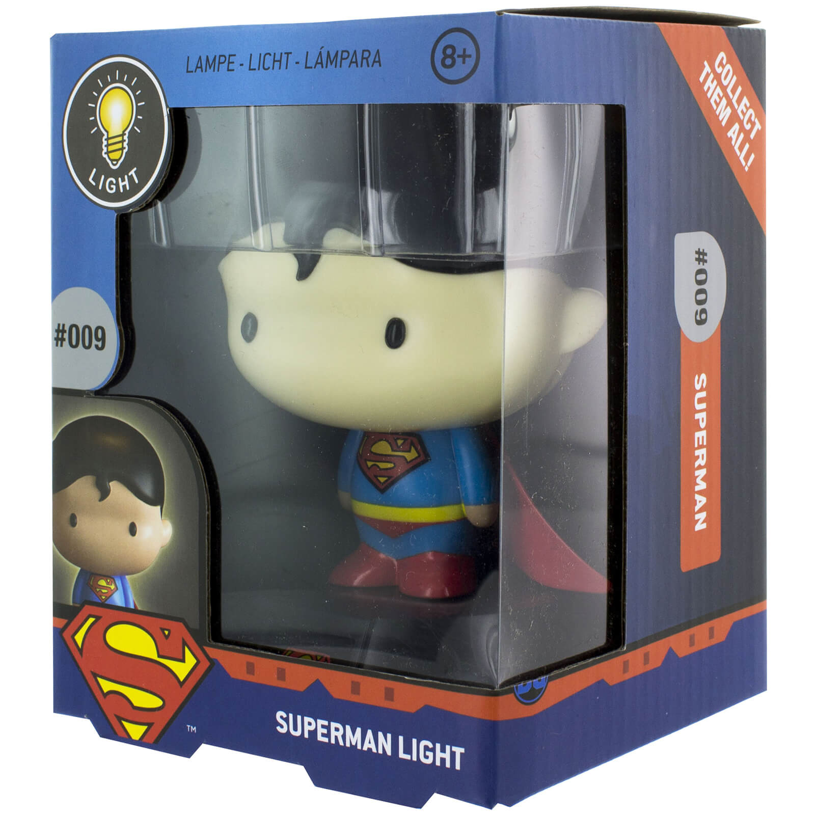 Paladone | Superman Icon Light | Box |  Unique Gift Ideas for Him | for Dad | for Men | for Males | for Husband | for Brother | for Boyfriend | for Grandad | for Friends | for Birthday | Gifting Made Simple