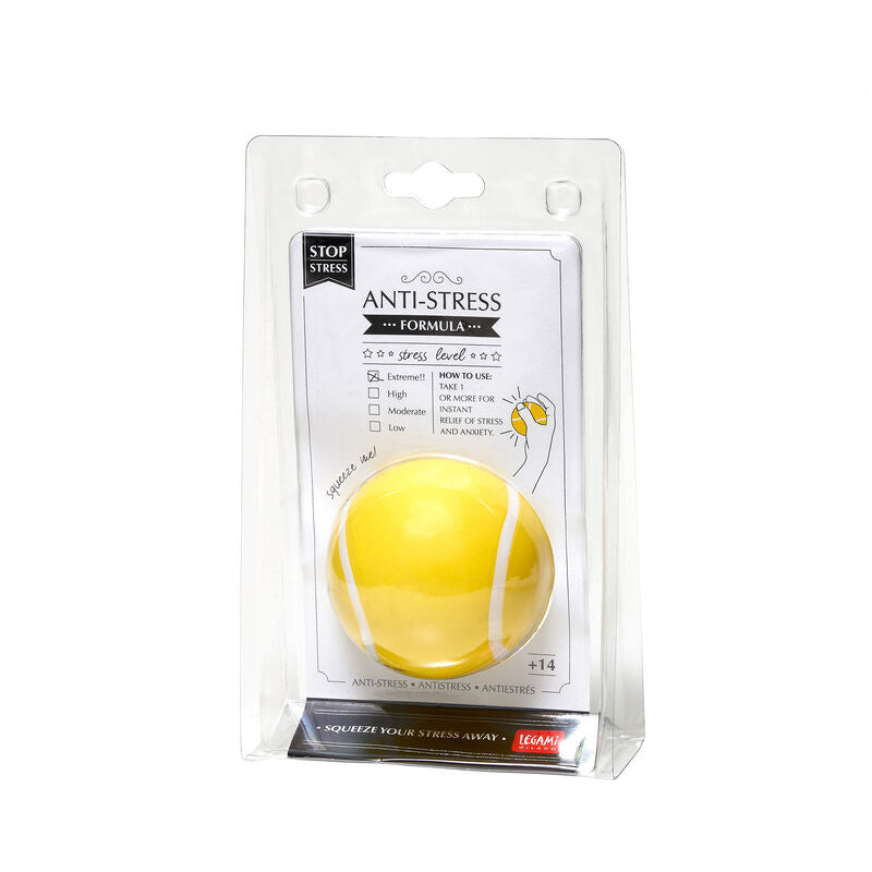 Legami Anti Stress Ball | Tennis Package | Unique Gift Ideas for Her | for Mom | for Women | for Females | for Wife | for Sister | for Girlfriend | for Grandma | for Friends | for Birthday | Gifting Made Simple | Unique Gift Ideas for Him | for Dad | for Men | for Males | for Husband | for Brother | for Boyfriend | for Grandad