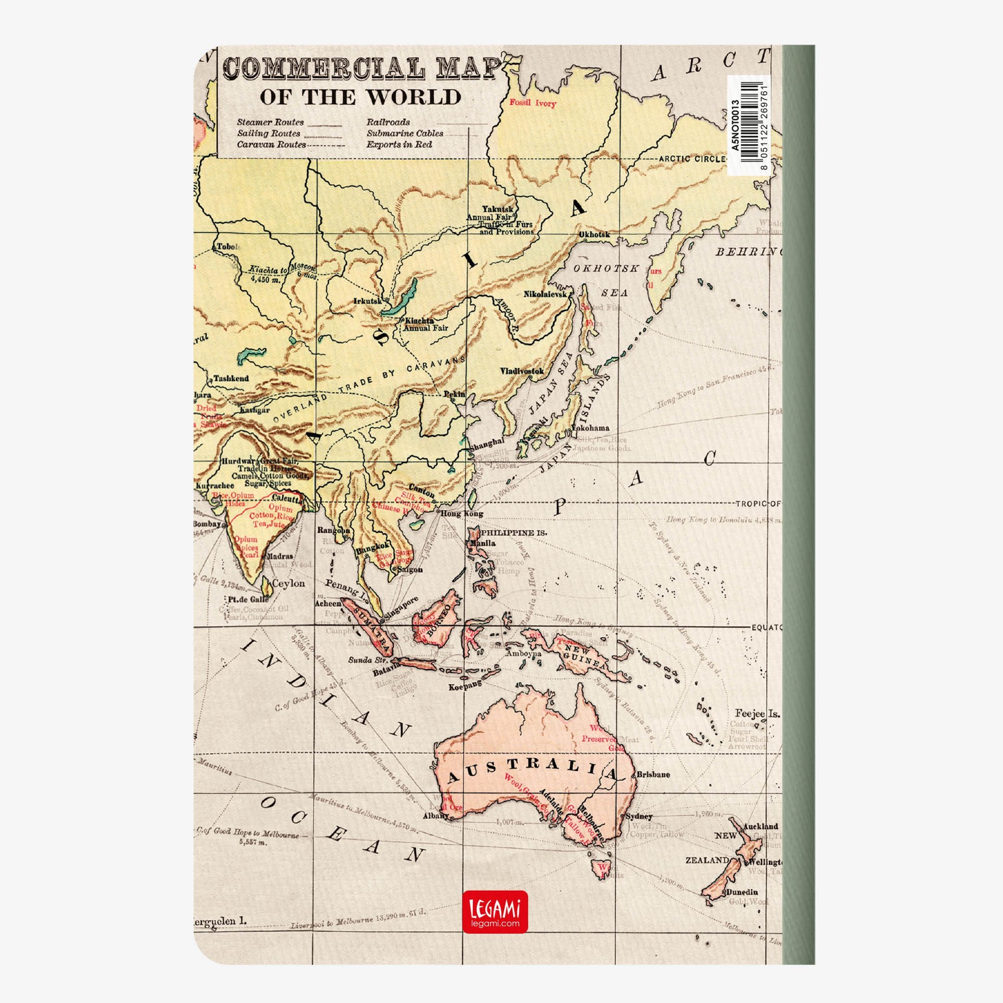 Legami Travel Notebook Back Gifts Gift ideas Gifting Made Simple