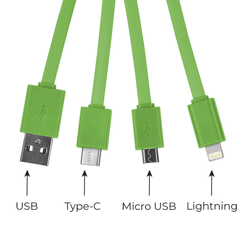 Legami Charging Cable Avo | Cables | Unique Gift Ideas for Her | for Mom | for Women | for Females | for Wife | for Sister | for Girlfriend | for Grandma | for Friends | for Birthday | Gifting Made Simple | Unique Gift Ideas for Him | for Dad | for Men | for Males | for Husband | for Brother | for Boyfriend | for Grandad