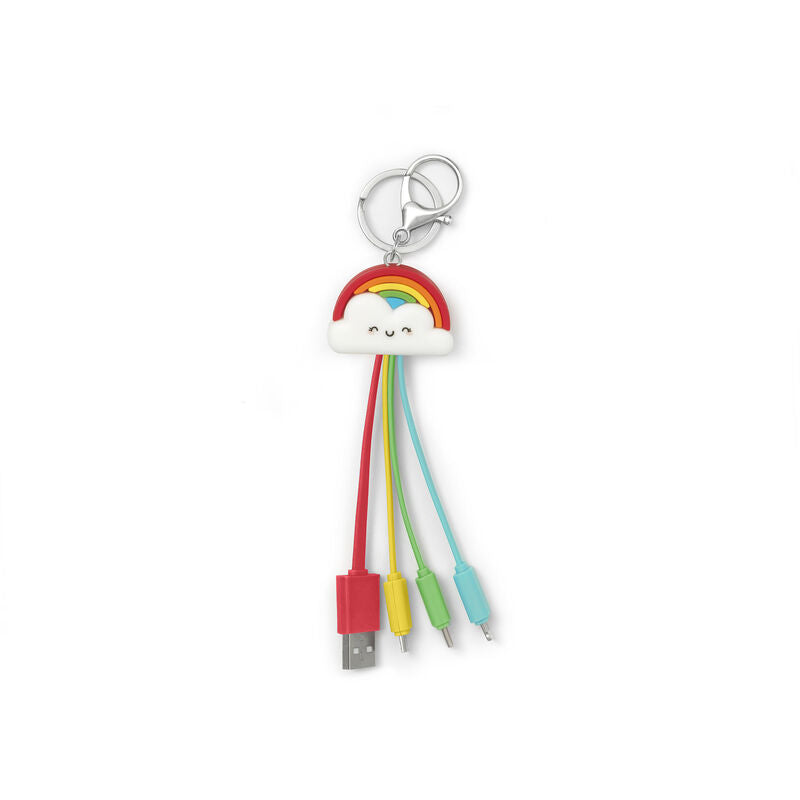 Legami Charging Cable Rainbow | Cover | Unique Gift Ideas for Her | for Mom | for Women | for Females | for Wife | for Sister | for Girlfriend | for Grandma | for Friends | for Birthday | Gifting Made Simple | Unique Gift Ideas for Him | for Dad | for Men | for Males | for Husband | for Brother | for Boyfriend | for Grandad