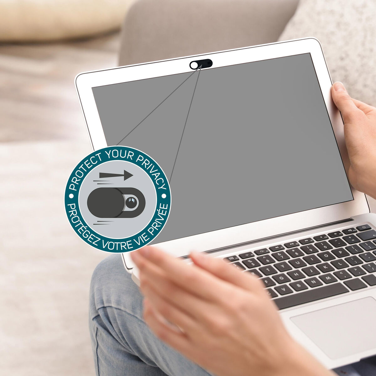 Legami Webcam Covers | Laptop | Unique Gift Ideas for Her | for Mom | for Women | for Females | for Wife | for Sister | for Girlfriend | for Grandma | for Friends | for Birthday | Gifting Made Simple | Unique Gift Ideas for Him | for Dad | for Men | for Males | for Husband | for Brother | for Boyfriend | for Grandad