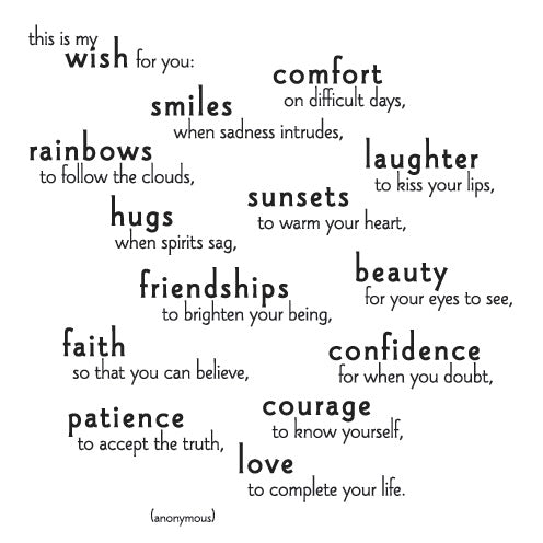 Quotable This Is My Wish For You Card Gift ideas Gifting Gift shop