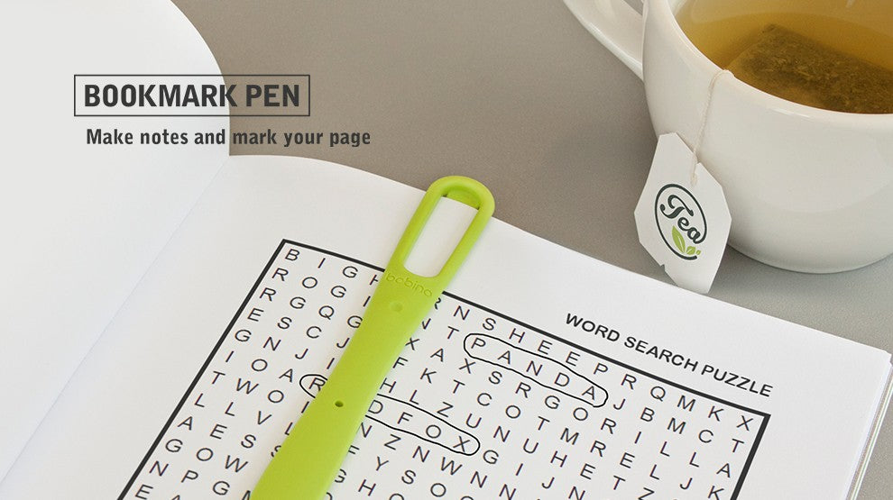 Bobino Bookmark Pen Black gift gifting made simple