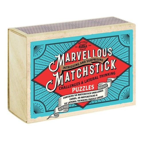 Professor Puzzle | Marvelous Matchstick Puzzle | Unique Gift Ideas for Her | for Mom | for Women | for Females | for Wife | for Sister | for Girlfriend | for Grandma | for Friends | for Birthday | Gifting Made Simple | Unique Gift Ideas for Him | for Dad | for Men | for Males | for Husband | for Brother | for Boyfriend | for Grandad