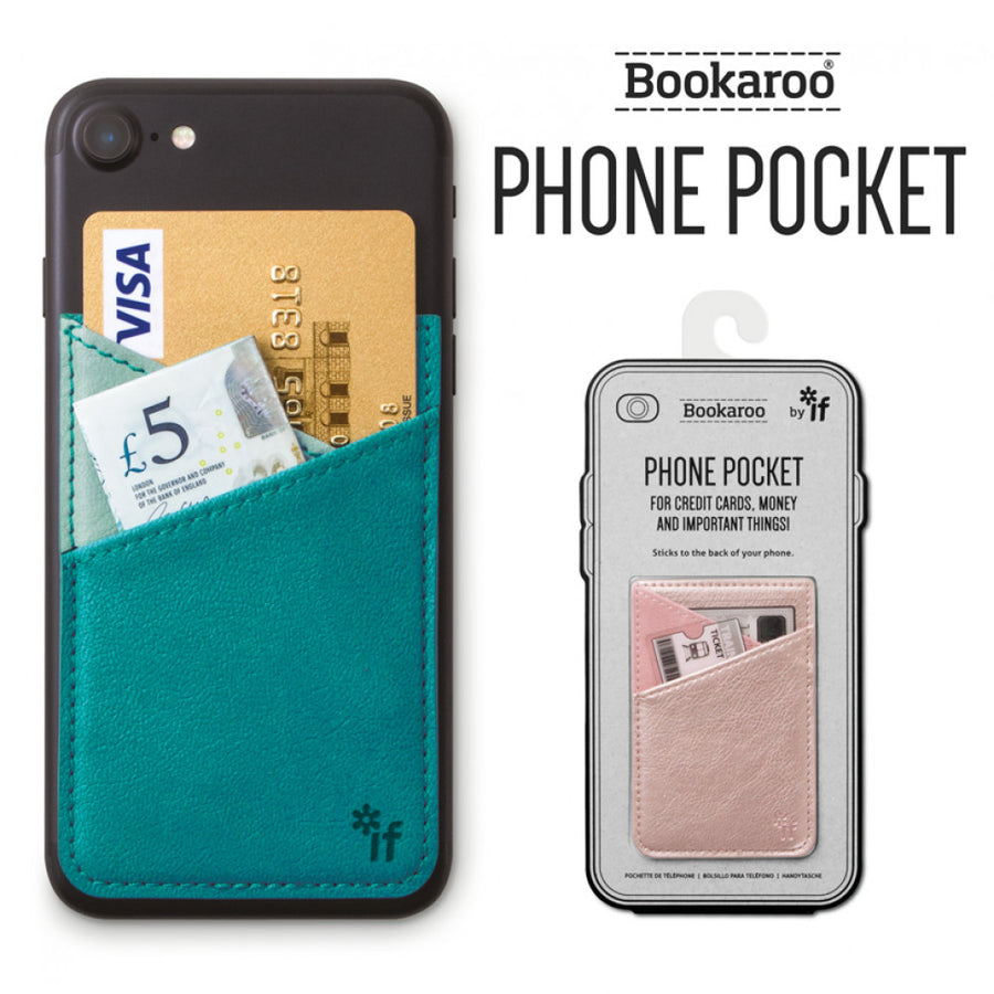 Bookaroo Phone Pocket | Cover | Unique Gift Ideas for Her | for Mom | for Women | for Females | for Wife | for Sister | for Girlfriend | for Grandma | for Friends | for Birthday | Gifting Made Simple | Unique Gift Ideas for Him | for Dad | for Men | for Males | for Husband | for Brother | for Boyfriend | for Grandad