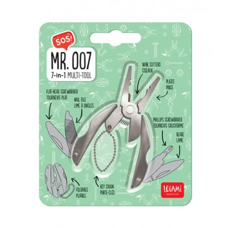 SOS Mr. 007 7-in-1 Multi-Tool