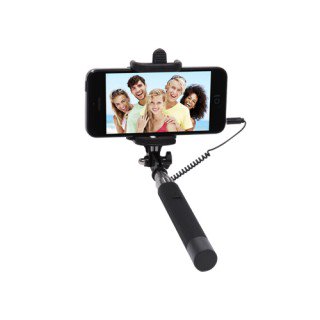 Pocket Click Stick Selfie Stick (Black)