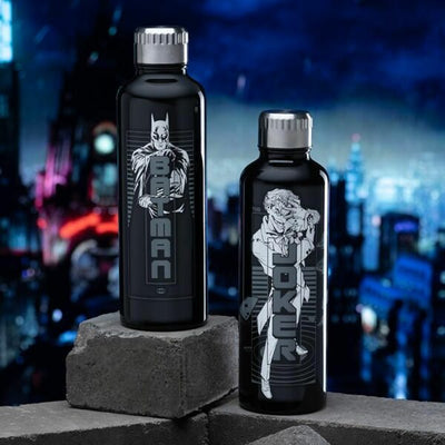 Batman Water Bottle | Both sides | Unique Gift Ideas for Him | for Dad | for Men | for Males | for Husband | for Brother | for Boyfriend | for Grandad