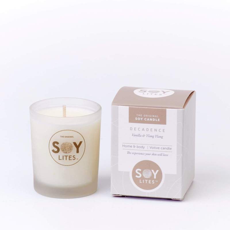SoyLites Votive Candle | Decadence | Unique Gift Ideas for Her | for Mom | for Women | for Females | for Wife | for Sister | for Girlfriend | for Grandma | for Friends | for Birthday | Gifting Made Simple