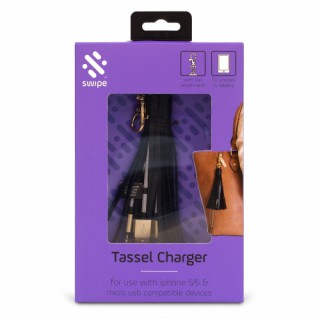 Tassel Charging Cable 2-in-1
