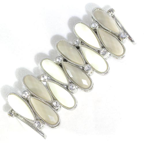 metallic mermaid cream & beige bracelet gifts gift ideas gifting made simple