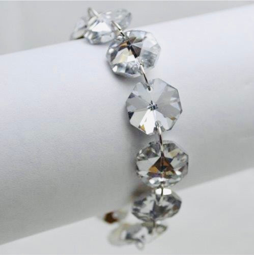 Metallic Mermaid Bracelet | Silver Glass | Unique Gift Ideas for Her | for Mom | for Women | for Females | for Wife | for Sister | for Girlfriend | for Grandma | for Friends | for Birthday | Gifting Made Simple