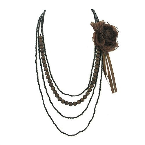 metallic mermaid bronze and black necklace gifts gift ideas gifting made simple