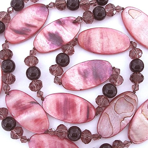 metallic mermaid burgundy & red necklace gifts gift ideas gifting made simple